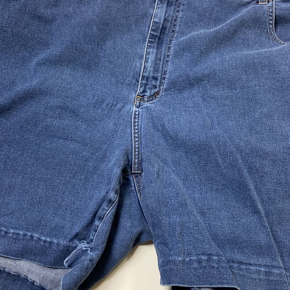 10/$50 SO BLUE SIGRID OLDEN WOMAN JEANS SHORTS SIZE 20W - Picture 7 of 14
